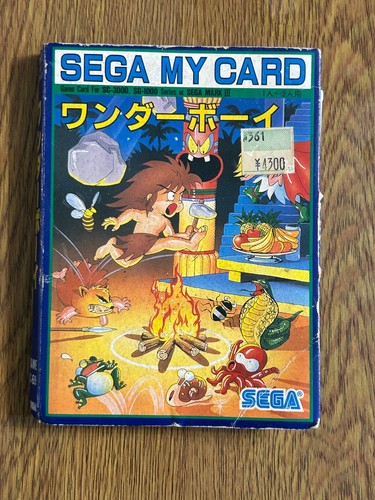 Wonder boy sega - wonder, cib