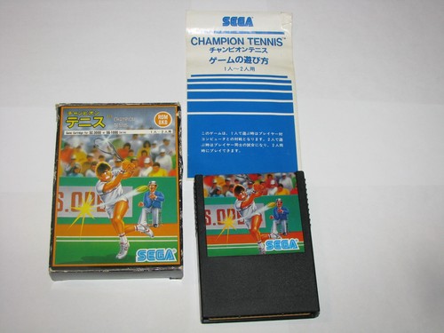 Champion tennis 2nd ver sega - tennis,